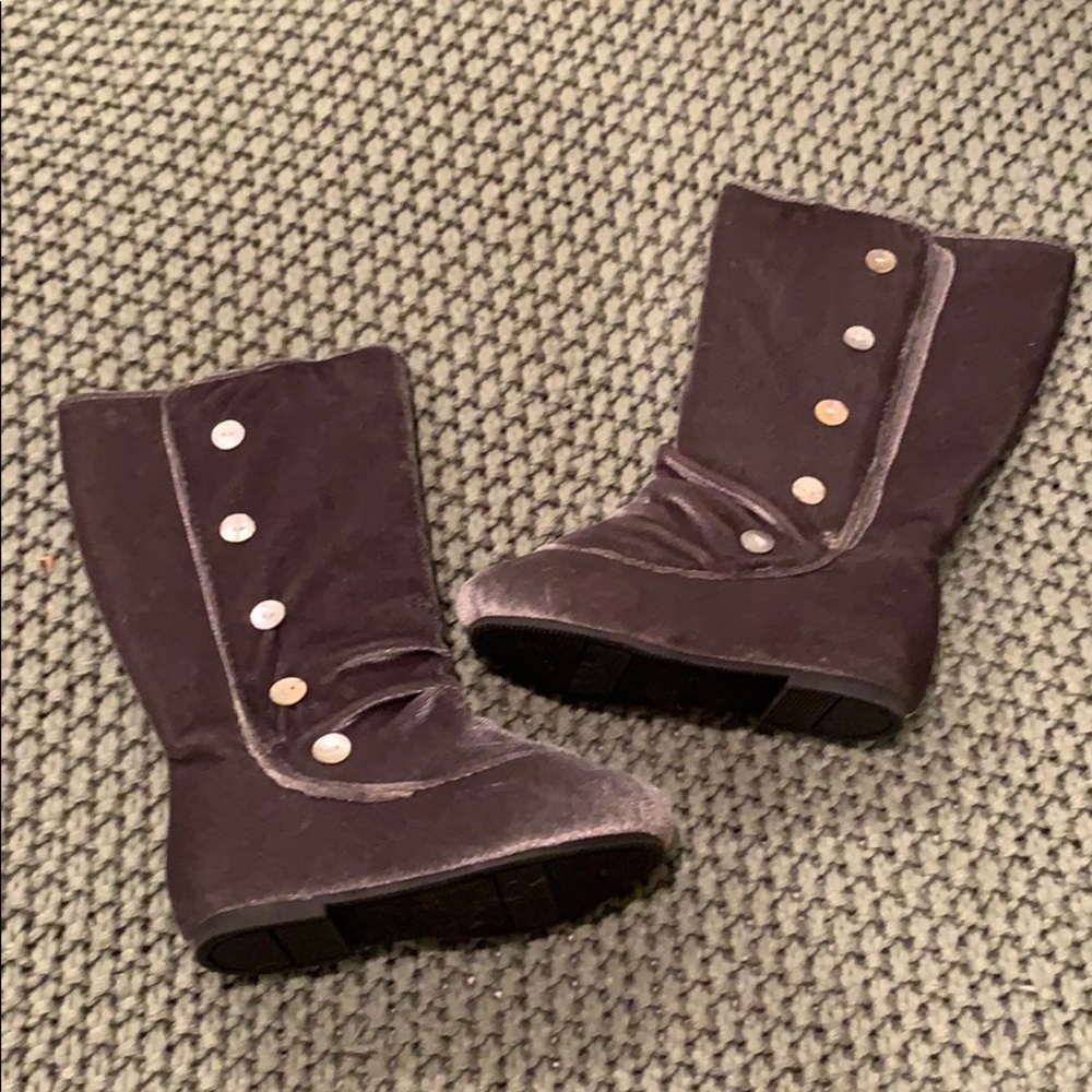 Joyfolie velvet boot size 5 toddler - Picture 2 of 7